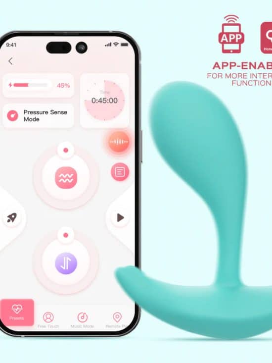 Oly2 App-Enabled Pressure-Sensing Vibe