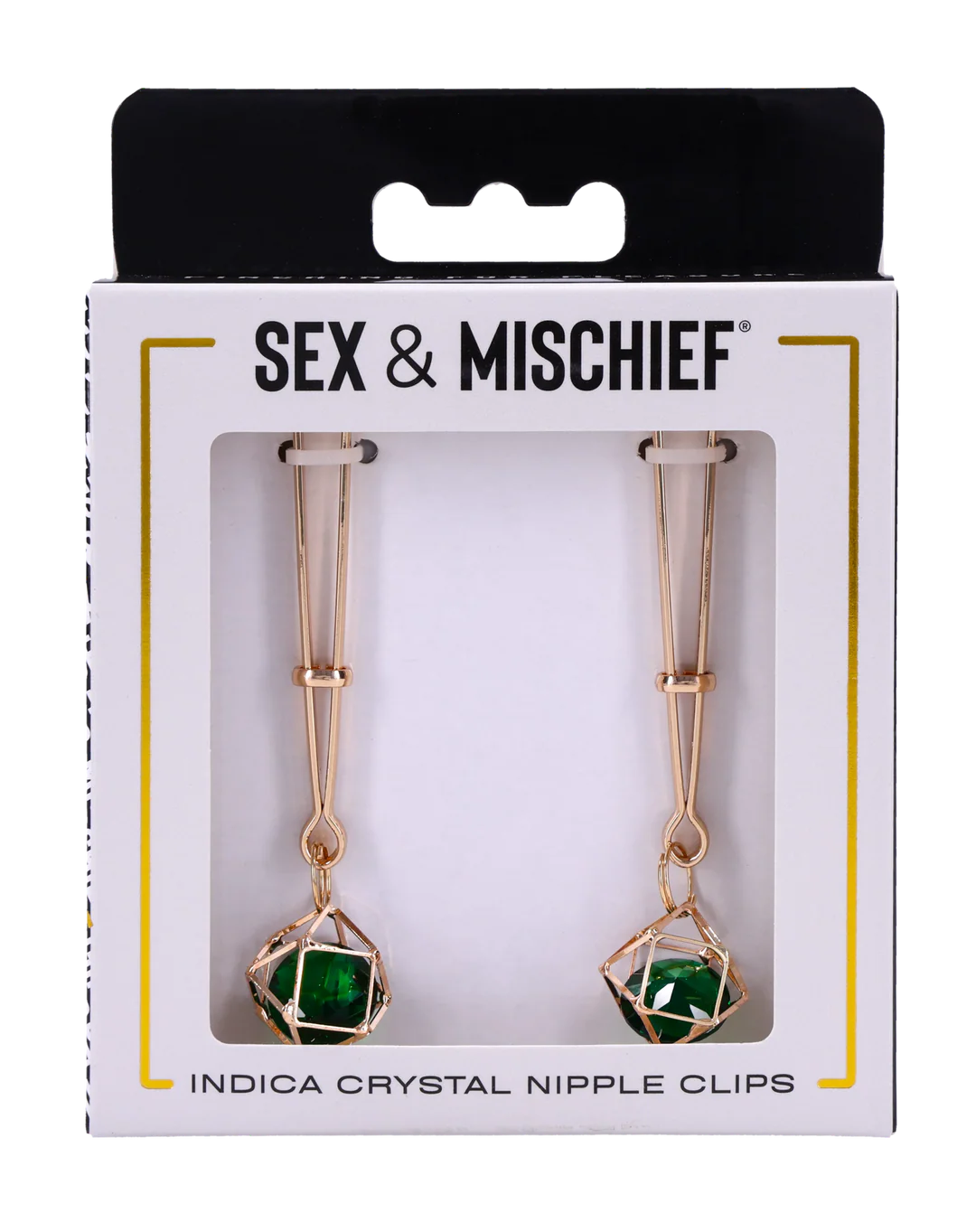 Indica Crystal Nipple Clips - Image 2