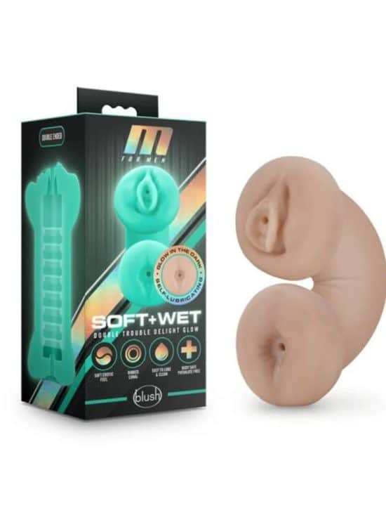 M for Men Soft & Wet Double Trouble Glow