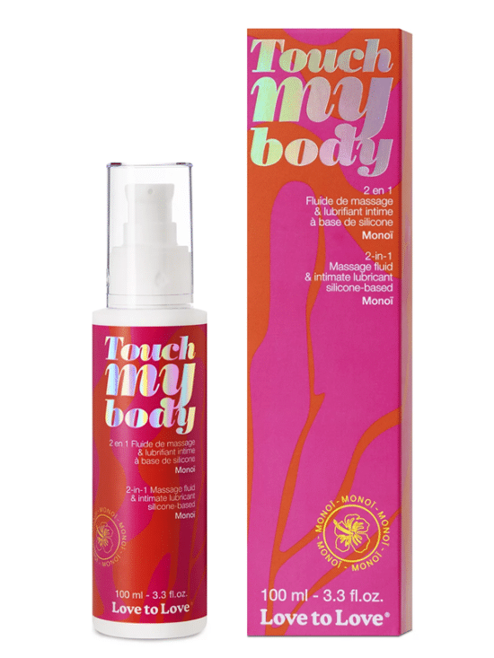 TOUCH MY BODY -MASSAGE & LUBRICANT -TAHITIAN GARDENIA 100ML/3.3FL.OZ.