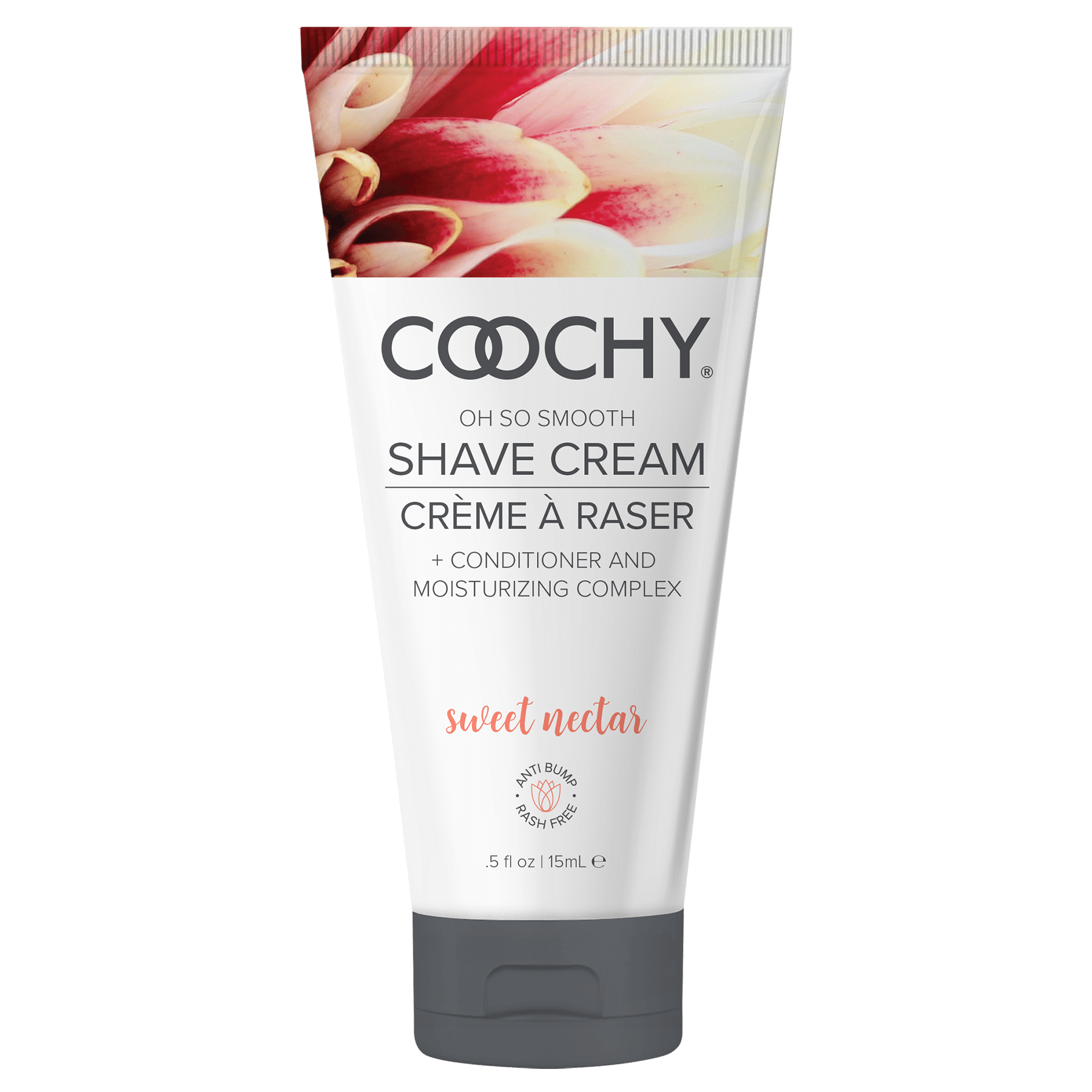 Coochy Shave Cream - SWEET NECTAR tube .5oz | 15mL