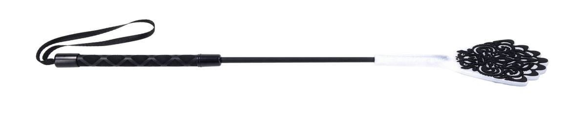Lace Silicone Crop - Black - Image 4