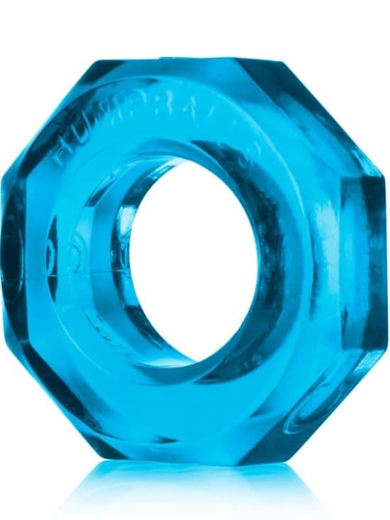 HUMPBALLS, screw cockring, ICE BLUE