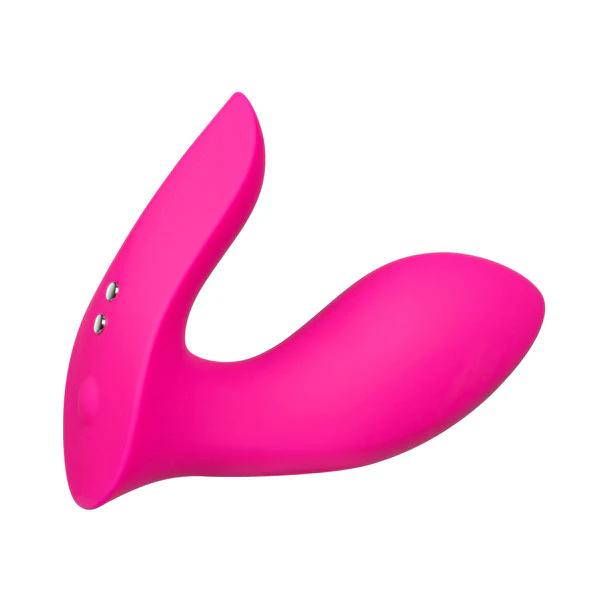 FLEXER BLUETOOTH INSERTABLE DUAL PANTY VIBRATOR - PINK - Image 6