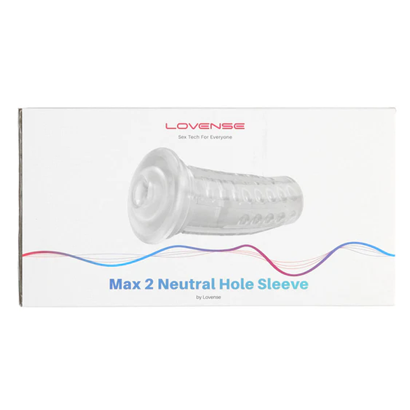MAX 2 NUETRAL SHAPED SLEEVE - CLEAR - Image 3