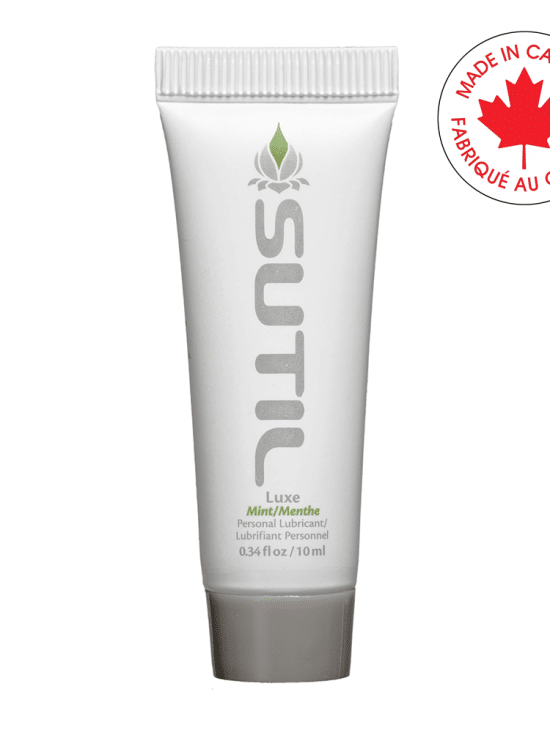 Sutil Mint flavoured lubricant 10 ml travel tube
