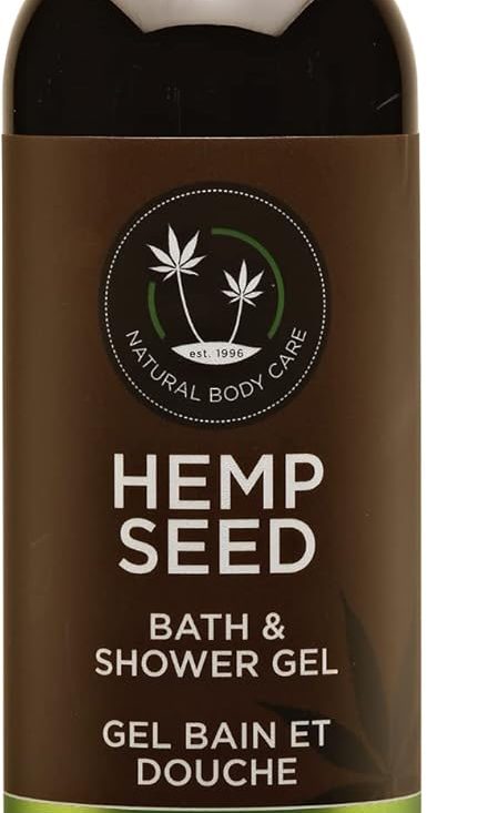Hemp Seed Bath & Shower Gel Naked in the Woods 8 fl oz / 237 ml