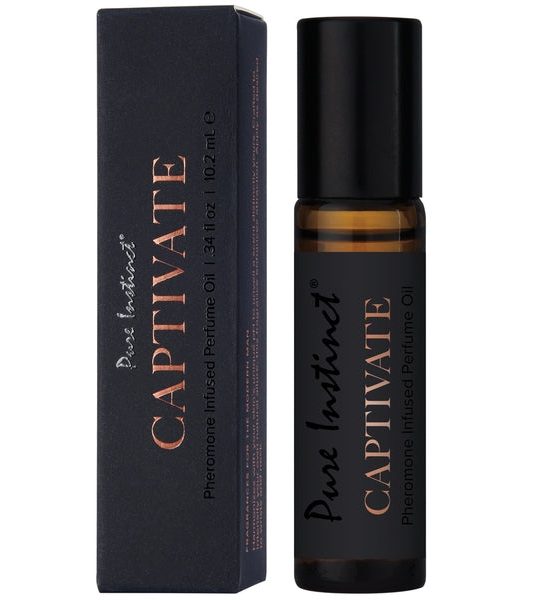 Captivate -10.2ml Pure Instinct Men's Collection Pheromone Perfume Oil