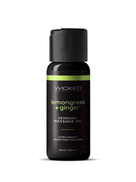 Lemongrass & Ginger Massage Oil 4oz